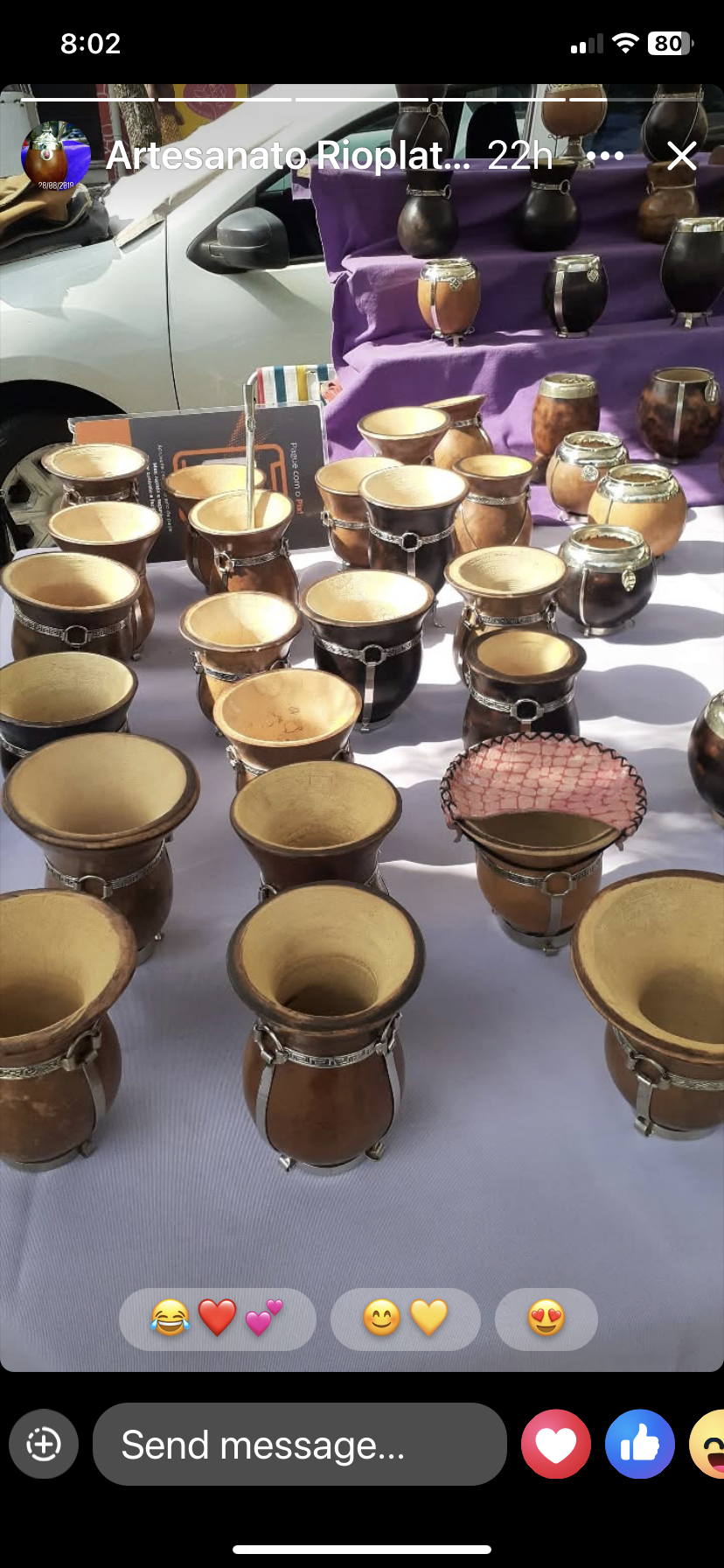 Artesanías Argentinas Calabash Gourd – Handcrafted Yerba Mate Cup