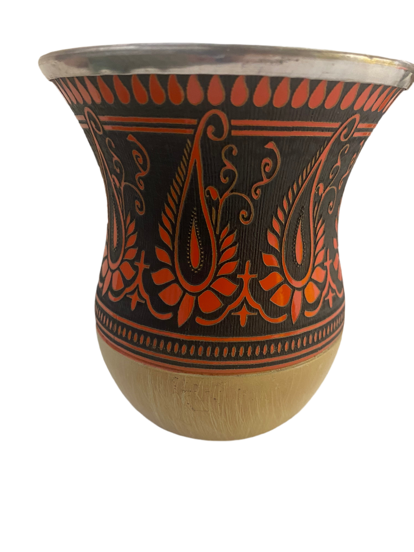 Orange blossom Tribal design