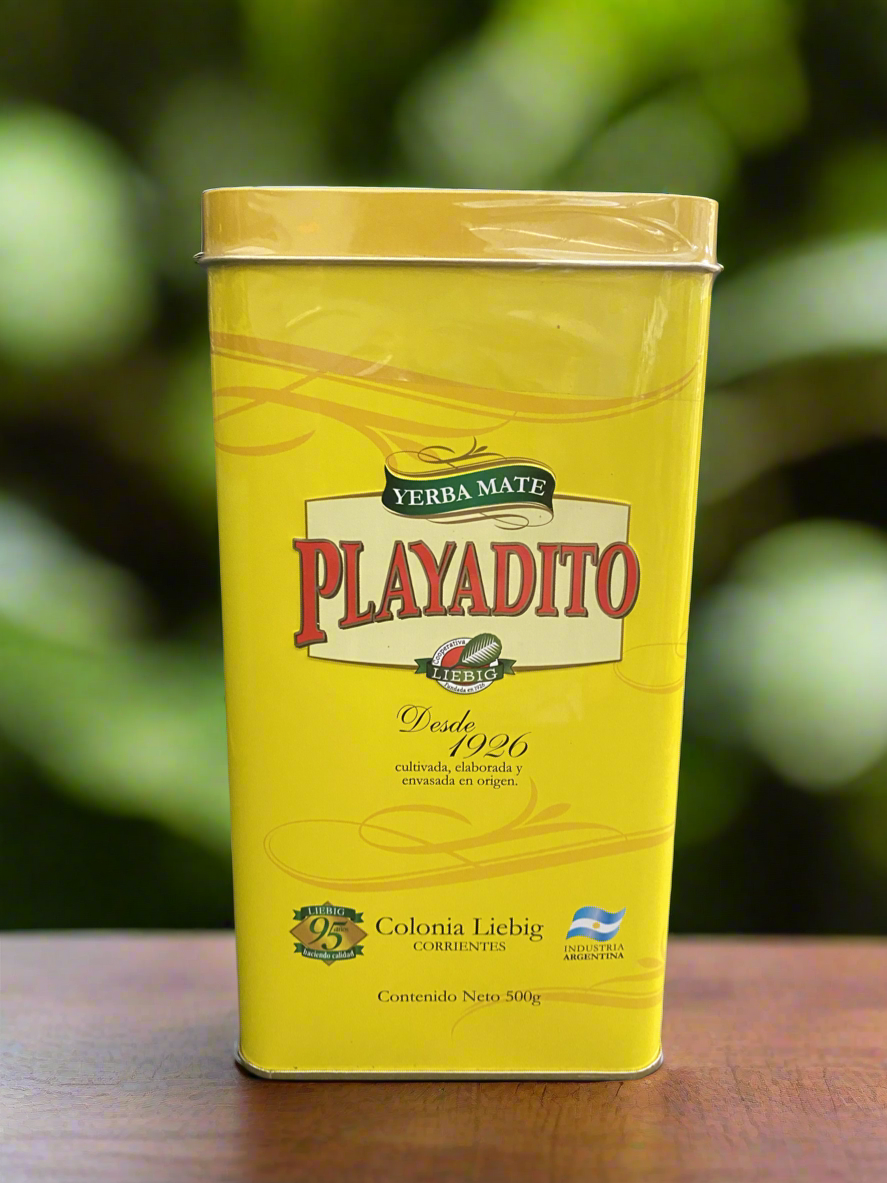 Playadito Yerba Mate – Classic Argentine brand, Collectible Metal Can