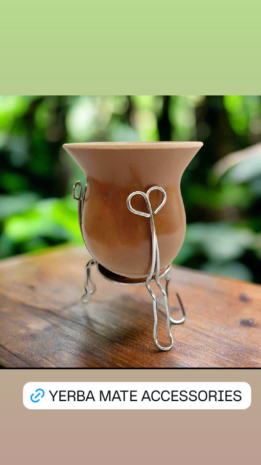 Bagos Porongo Yerba Mate Gourd (Cuia) – Stainless Steel Base