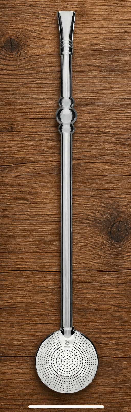 NEW ARRIVAL Bortonaggio Bombilla – 23cm Stainless Steel Yerba Mate Straw, Mil Furos