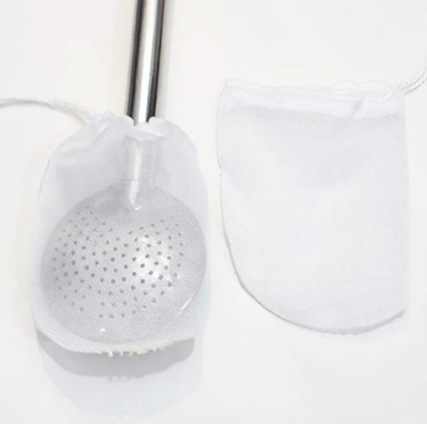 A bombilla filter covering a bombilla  next to another bombilla filter