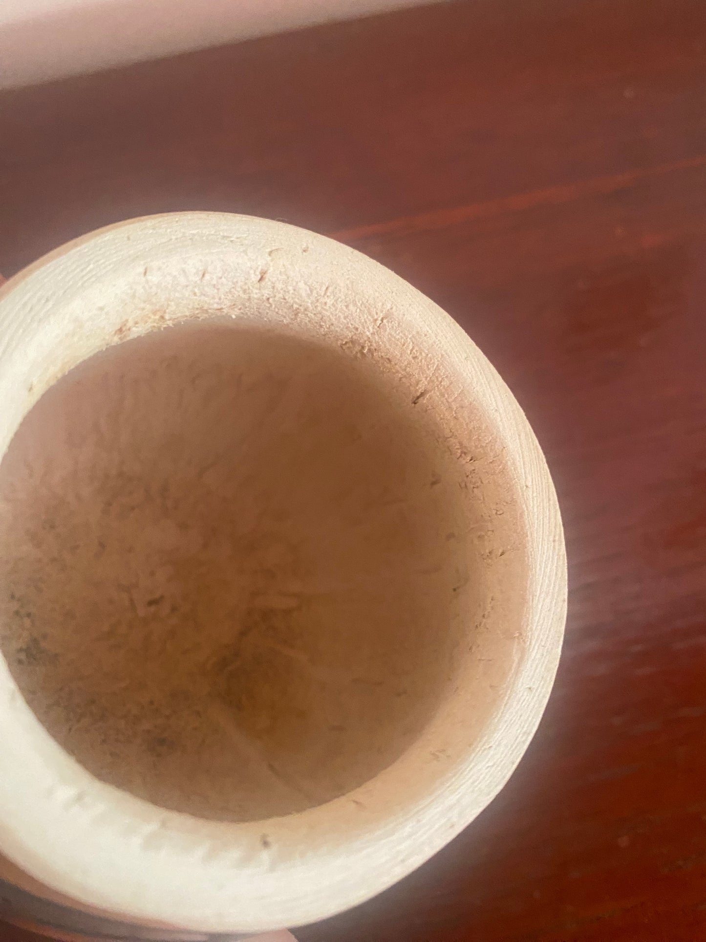 Coquinho Style Yerba Mate Gourd with Natural Base – Medium 5–6 in