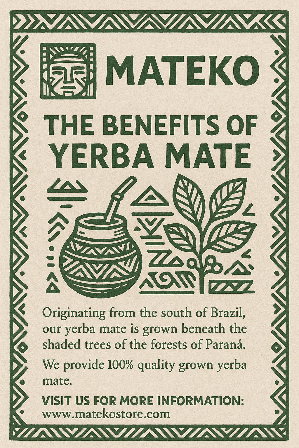 Cold Brew Yerba Mate Mix