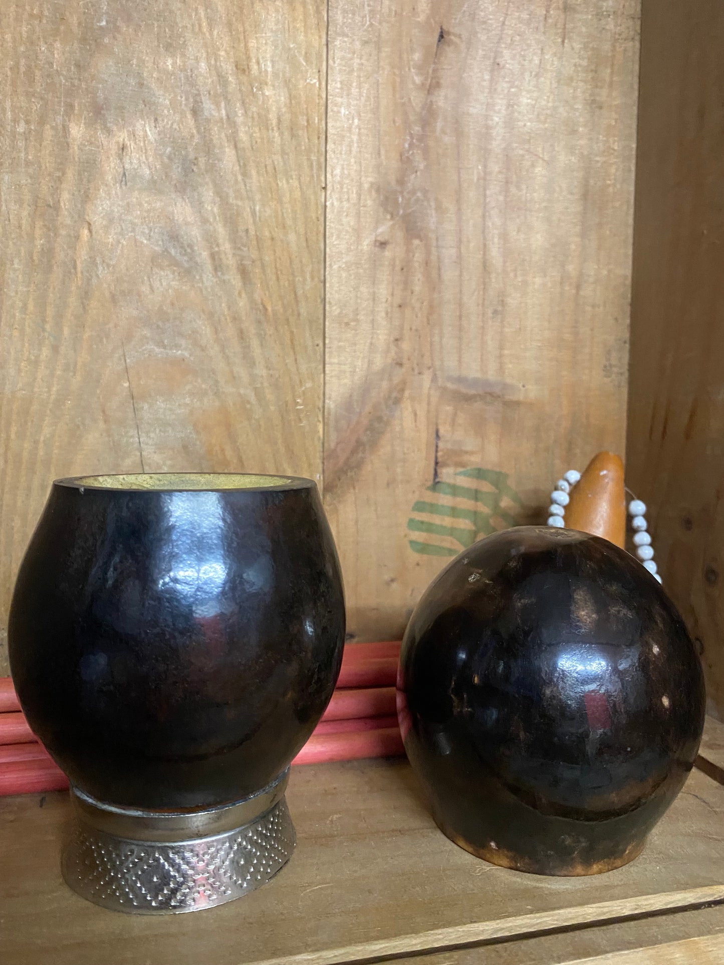 Classic Yerba Mate Gourd - Plum Collection
