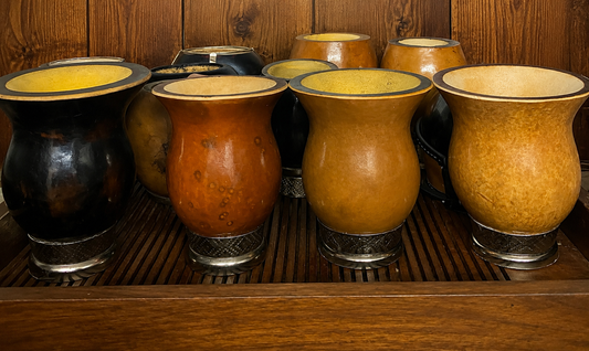 Cuia - Gourd Porongo with Stainless Base