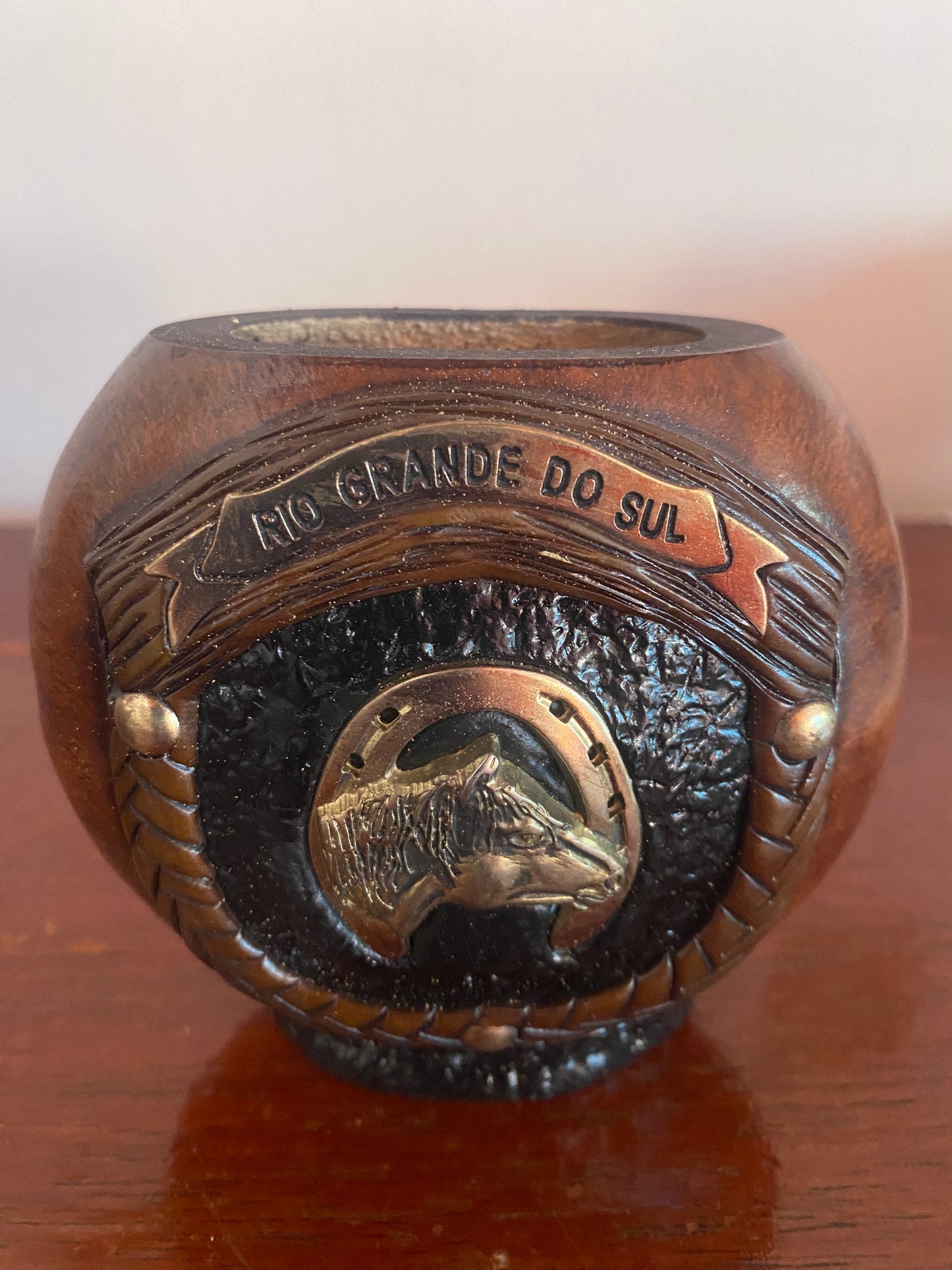 Gajeta (Galleta) Mate Gourd – Uruguayan Style - Rio Grande do Sul