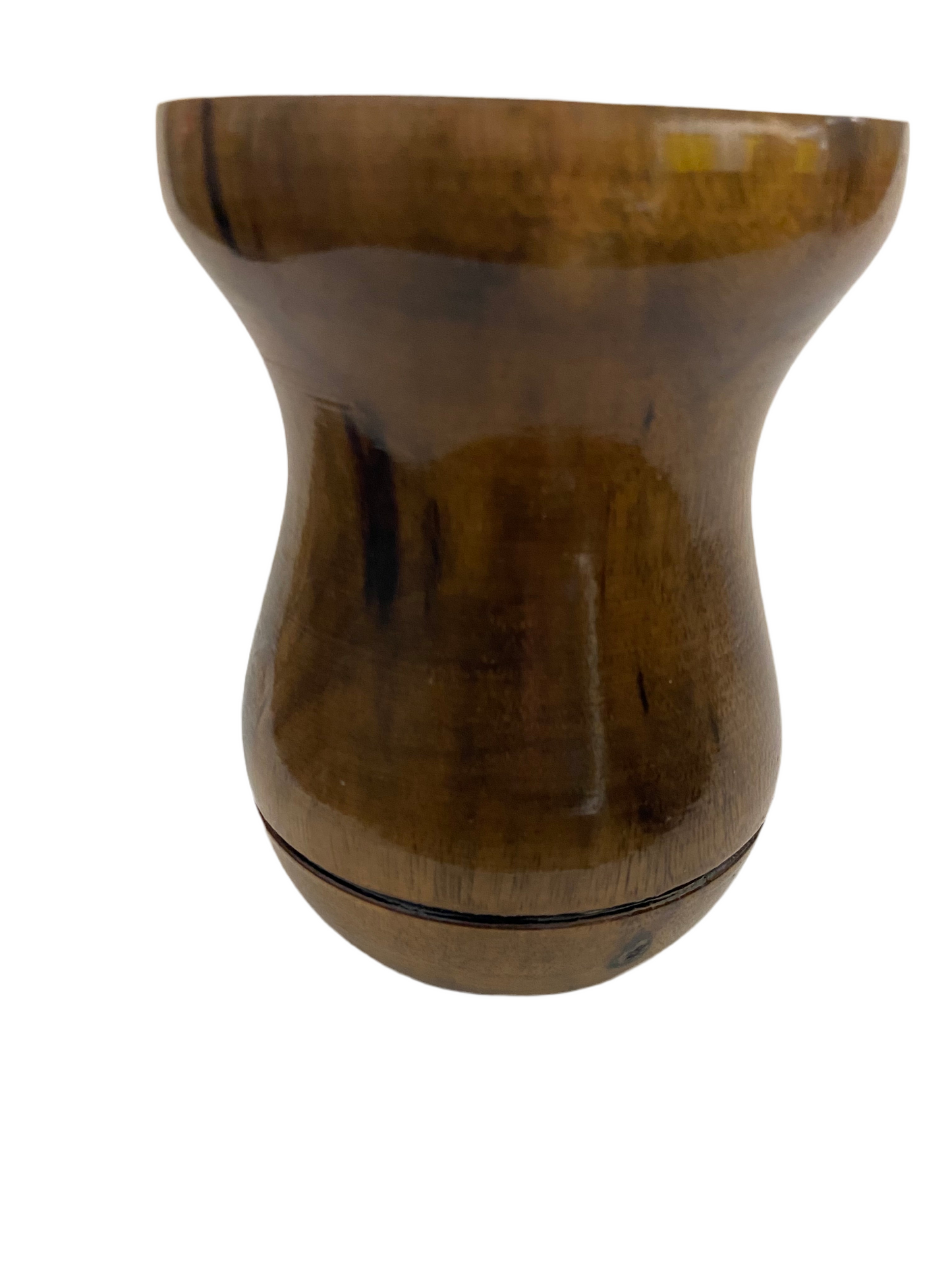 Natural Finish Wooden Gourd