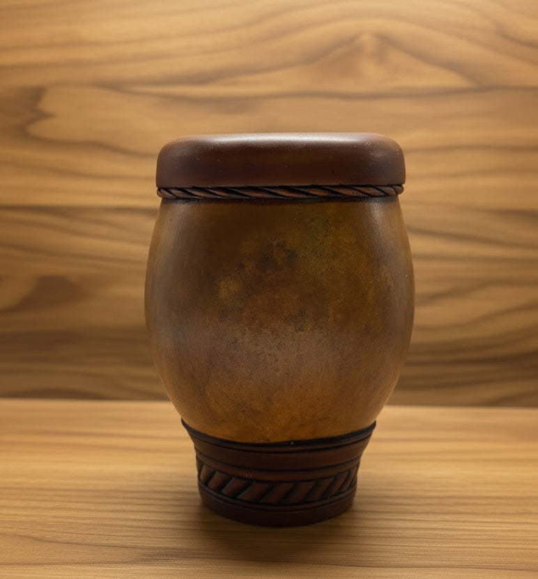 Handcrafted Calabash Yerba Mate Gourd by Alberi – Porto Alegre