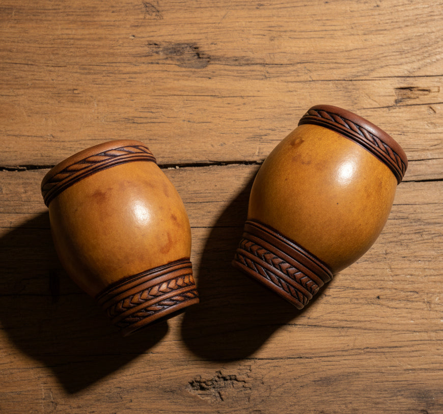 Handcrafted Calabash Yerba Mate Gourd by Alberi – Porto Alegre