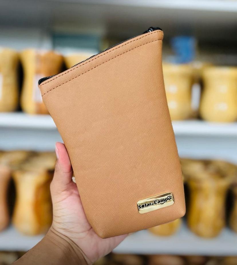 Eco-Leather Yerbera - Yerba Mate Storage Case for Everyday Carry