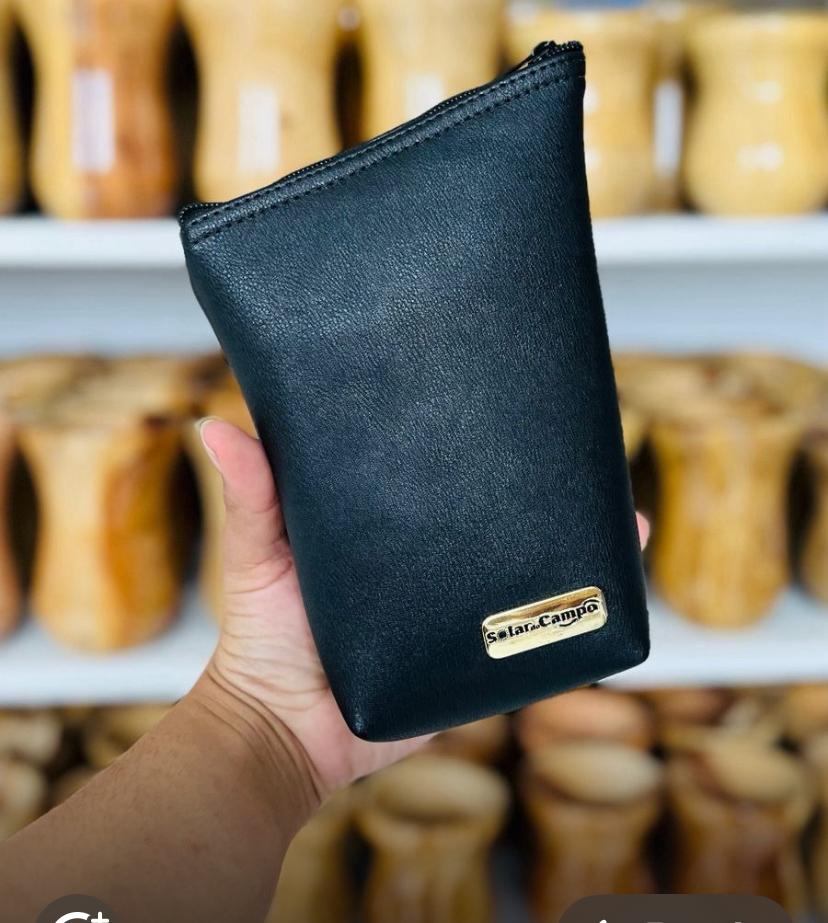 Eco-Leather Yerbera - Yerba Mate Storage Case for Everyday Carry