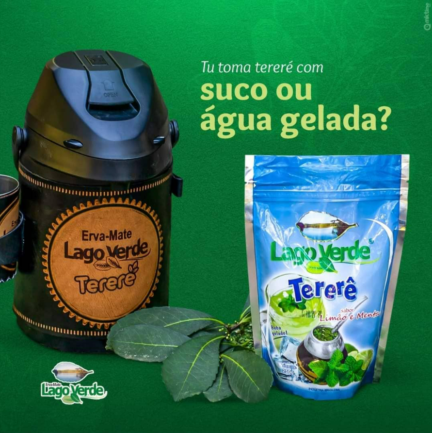 Terere Lago Verde Erva-Mate 250gr (4-Pack)