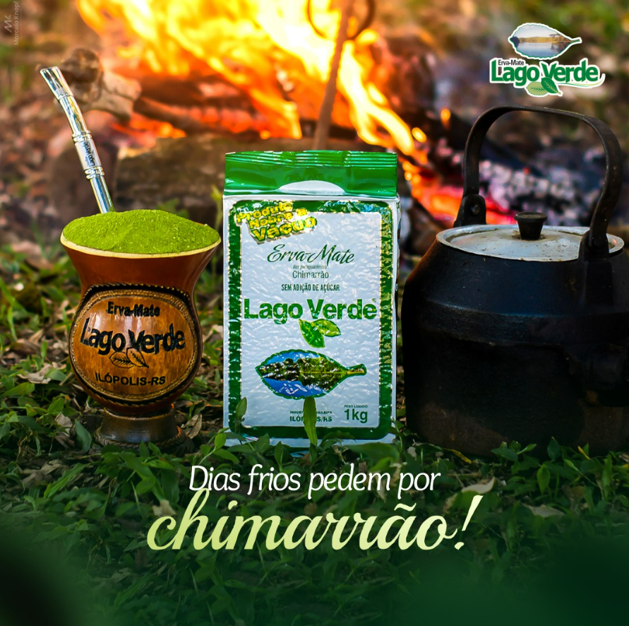 Lago Verde Nativa Erva Mate Chimarrão 1kg