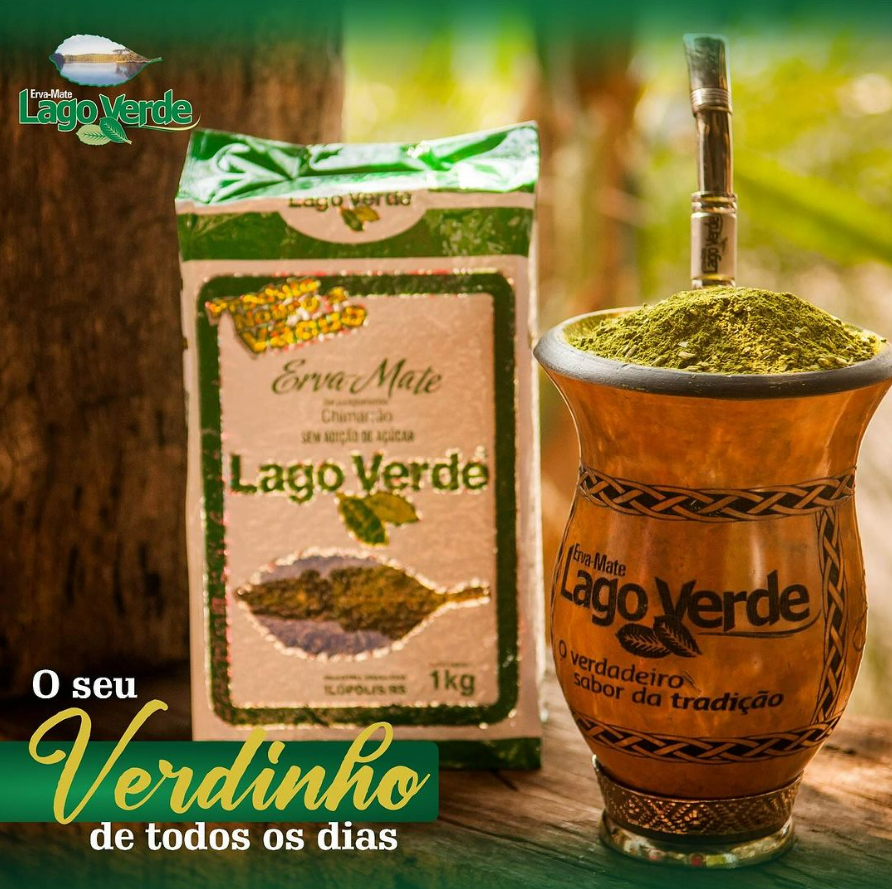 Lago Verde Nativa Erva Mate Chimarrão 1kg